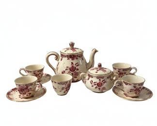 Regina Delft Tea Set