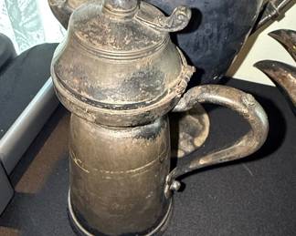 Vintage Silver-Plated Coffee Pot