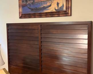 Headboard and Frame - Queen