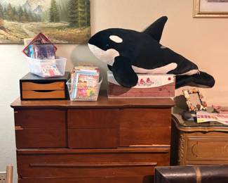 Dresser and Shamu!
