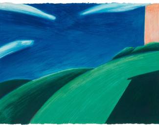 3235 Holly Weston (20th century) "Passages, Anahola," 1990 Mixed media including pastel on paper Signed and dated in pencil lower right: H. Weston 90; titled by repute Sheet: 11 x 15 1/4 in. Estimate: $500 - $700