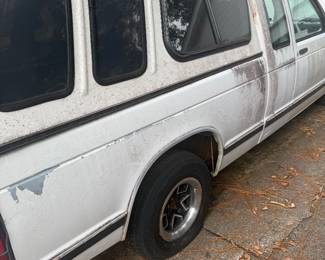 Available for scrap. Make an offer. None of the vehicles shown are running.