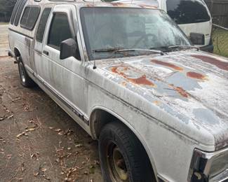 Available for scrap. Make an offer. None of the vehicles shown are running.