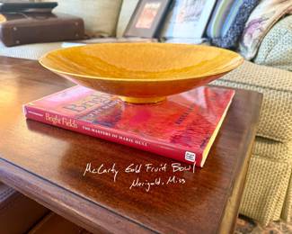 McCarty Gold Fruit Bowl - Merigold, Miss