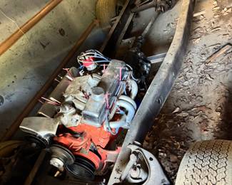 Ford frame and cab 