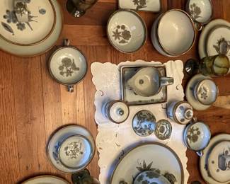 Ken Edwards handpainted Palomar Mexican dishware