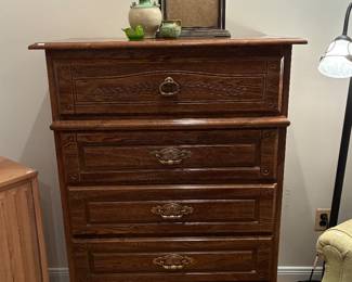 Wooden Tall Dresser