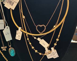 Sterling T & Co Heart Necklace