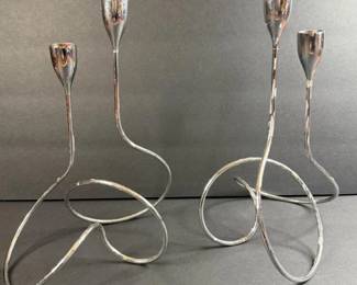 351 pairofblackblummodernistmetalcandl