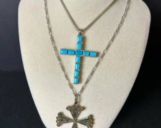 004 sterlingsilvercrossnecklaces