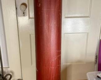 360 tallredpaintedpillar