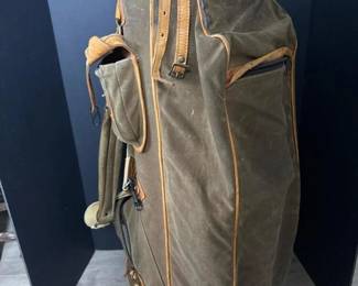 319 beldingcanvasandleathergolfbag