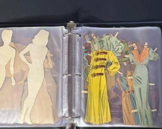 192 vintagepaperdollswithclothingandac