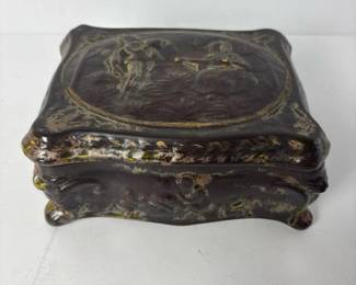 011 handmadebrownglazeddecorativeceramic