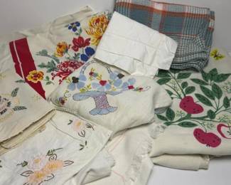 121 assortedvintagestyleembroideredandp
