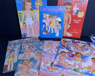 213 vintagepaperdollbooksfeaturingbabie