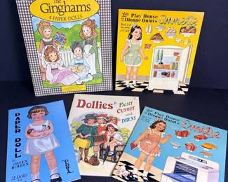 218 vintagepaperdollbooklotassortedchi