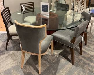 Ralph Lauren furniture. Dining table, dining chairs