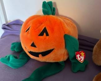 Ty Beanie Baby Pumpkin Plush