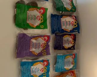 McDonald's 1999 Beanie Babies 1-11