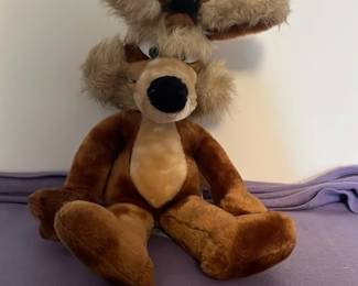 Brown Plush Coyote Stuffed Animal