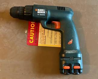 Black & Decker 12V Cordless Drill