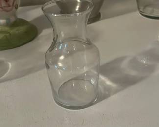Clear Glass Bud Vase
