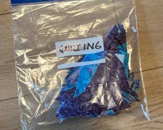 Quilting Fabric Scraps Bag