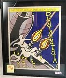 Triptych 193 - Roy Lichtenstein "As I opened fire" colored lithographs