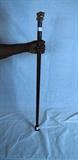 CANE WITH STERLING JAGUAR HANDLE GIVEN TO DR. KLEIN BY MICHAEL JACKSON