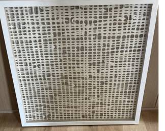 West_Elm_Textured_Paper_Art.jpg West Elm Textured Paper Art (Pair) — two matching pieces, 30” square each.