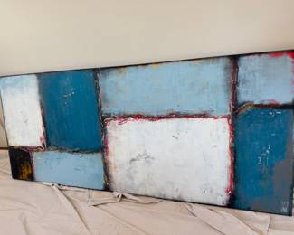 Large_Abstract_Art_1.jpg / 09_Large_Abstract_Art_2.jpg Large Abstract Art — 71” wide x 30” tall, blue/white/red palette with heavy texture.
