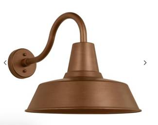 Visual_Comfort_Studio_Barn_Light.png Visual Comfort Studio Barn Light Set — one 16” barn light and three matching 8” barn lights, natural copper finish. Excellent condition.