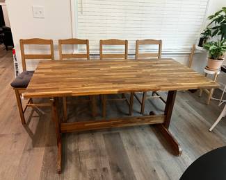 Ikea Nackanas dining room table