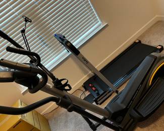 Elliptical, Treadmill