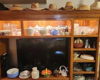 Electronics, antiques and cowboy hats