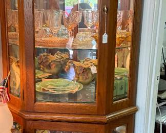 Curio Cabinet, lighted
