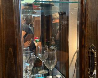 lighted curio
