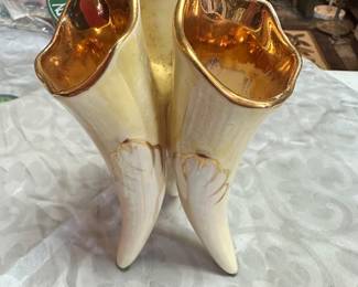 triple horn vase