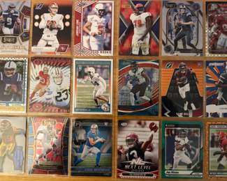 18 Future Football Stars Cards incl. Aidan Hutchinson, Jordan Love, Jared Goff, Kenneth Walker
