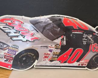 2005 Coors Light NASCAR Metal Sign