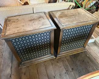 Heathkit AS-101 Vintage Floor Speakers – Pair – White Cloud