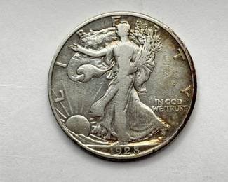 1928-S Walking Liberty Silver Half Dollar