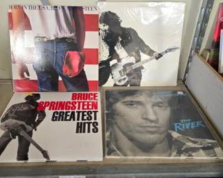 4 Bruce Springsteen Vinyl LPs