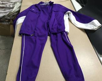 Vintage Nike Lakers Purple Track Suit – Looks Unworn – Potterville