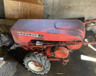 Gravely Super Convertible Walk-Behind Tractor – White Cloud