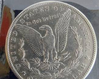 1884-S Morgan Silver Dollar, MS-60 Value