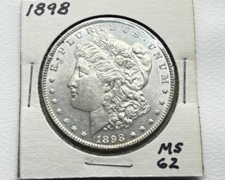1898 Morgan Silver Dollar