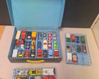 Vintage Matchbox & Hot Wheels Collection with Case