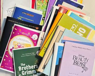 Years of Caledonia Theatre Playbills